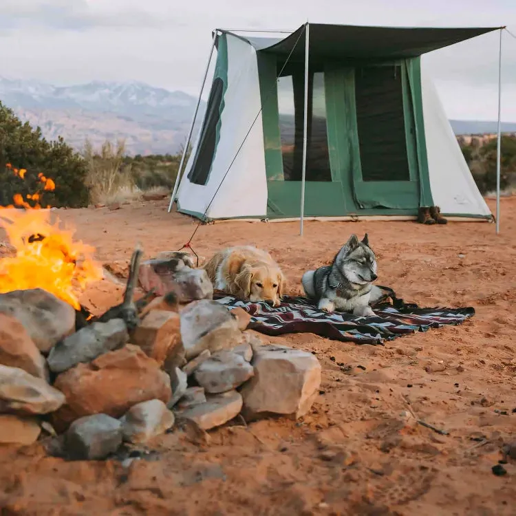 10'x10' Prota Canvas Tent, Deluxe