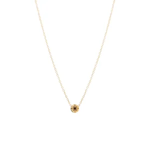 14k Itty Bitty Compass Necklace