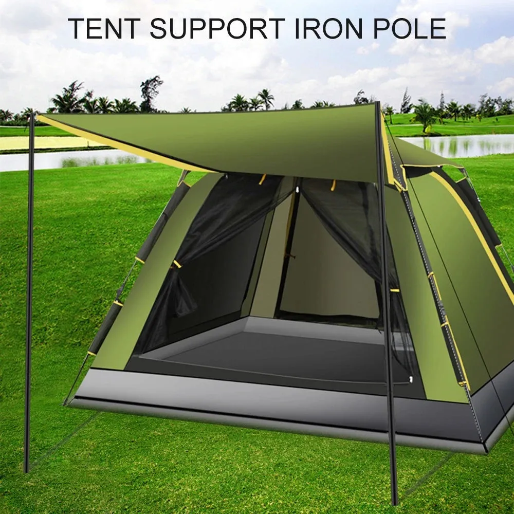 2pcs/Set Outdoor Tent Canopy Poles Tent Canopy Support Rods Awning Frames Canopy Awning Frame Camping Tent Accessories