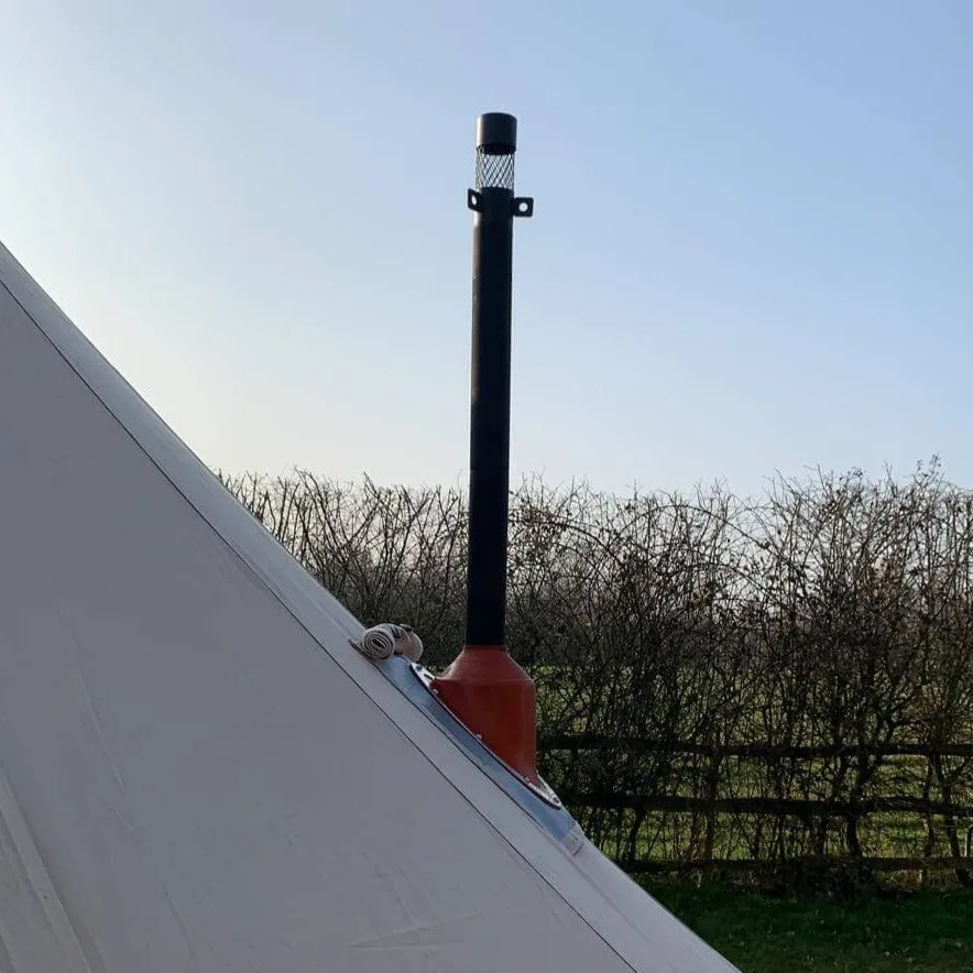 3m Bell Tent Fireproof With Stove Hole & Flap (No Centre Pole)