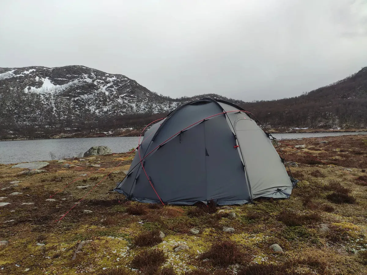 Lightweight 8 Person Expedition Tent - Nortent Gamme 8 Tent - 12kg