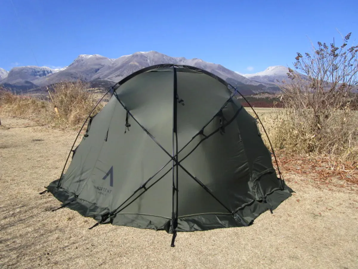 Lightweight 8 Person Expedition Tent - Nortent Gamme 8 Tent - 12kg