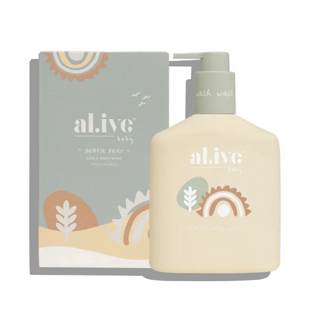 Al.ive  Gentle Pear Baby Hair & Body Wash