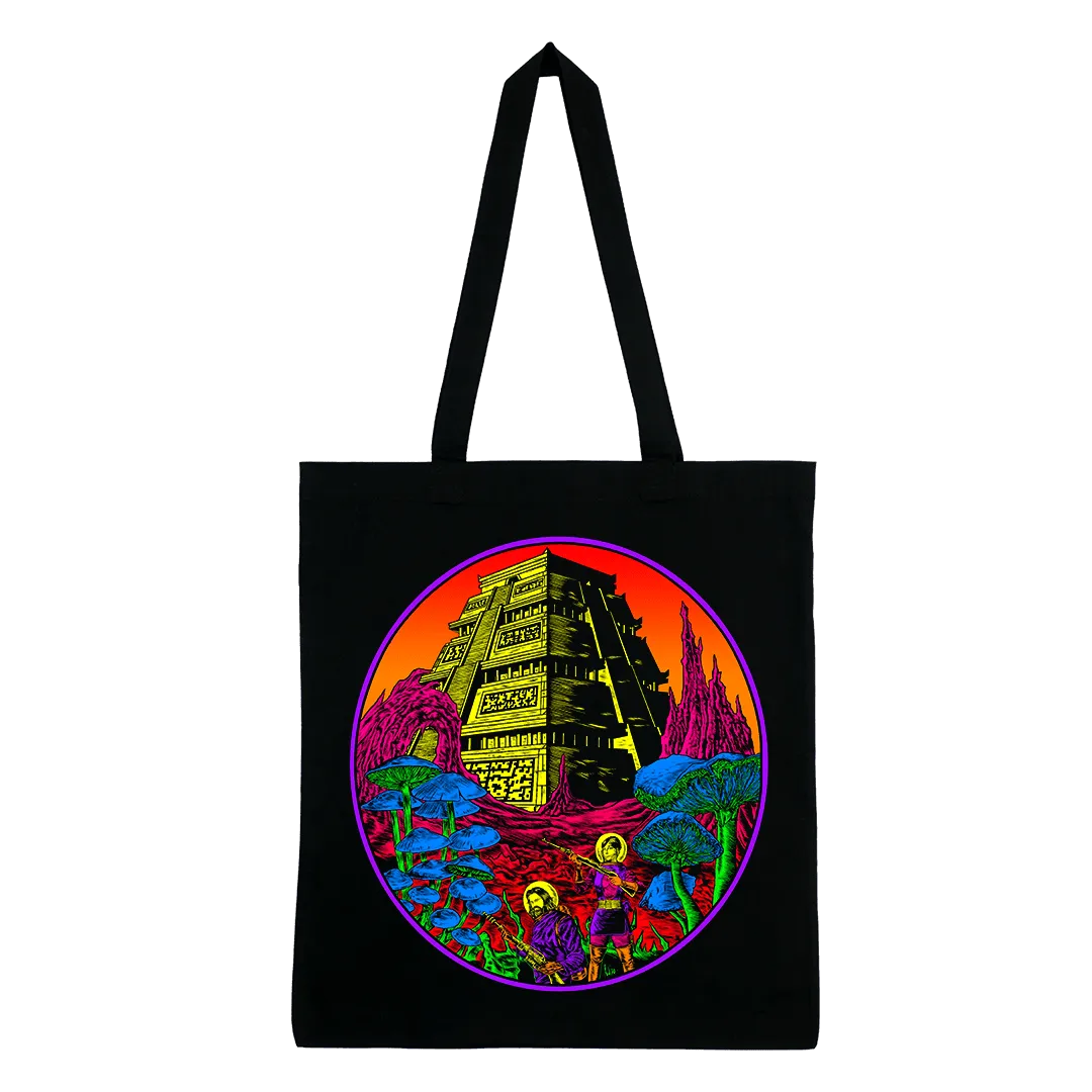 Amon Acid - Outerworlds Colour Tote Bag - Black