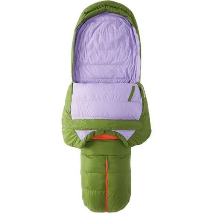 Angel Fire Sleeping Bag: 25F Down - Women's Marmot, Foliage/Paisley Purple