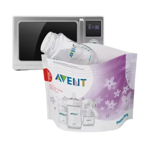 Avent Microwave Steriliser Bags 5pk