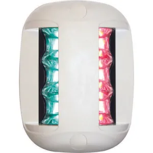 Bi-Colour Navigation Light - LED - Vertical Mount - White - 12-24V DC