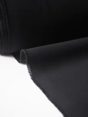 Black Lightweight Crepe