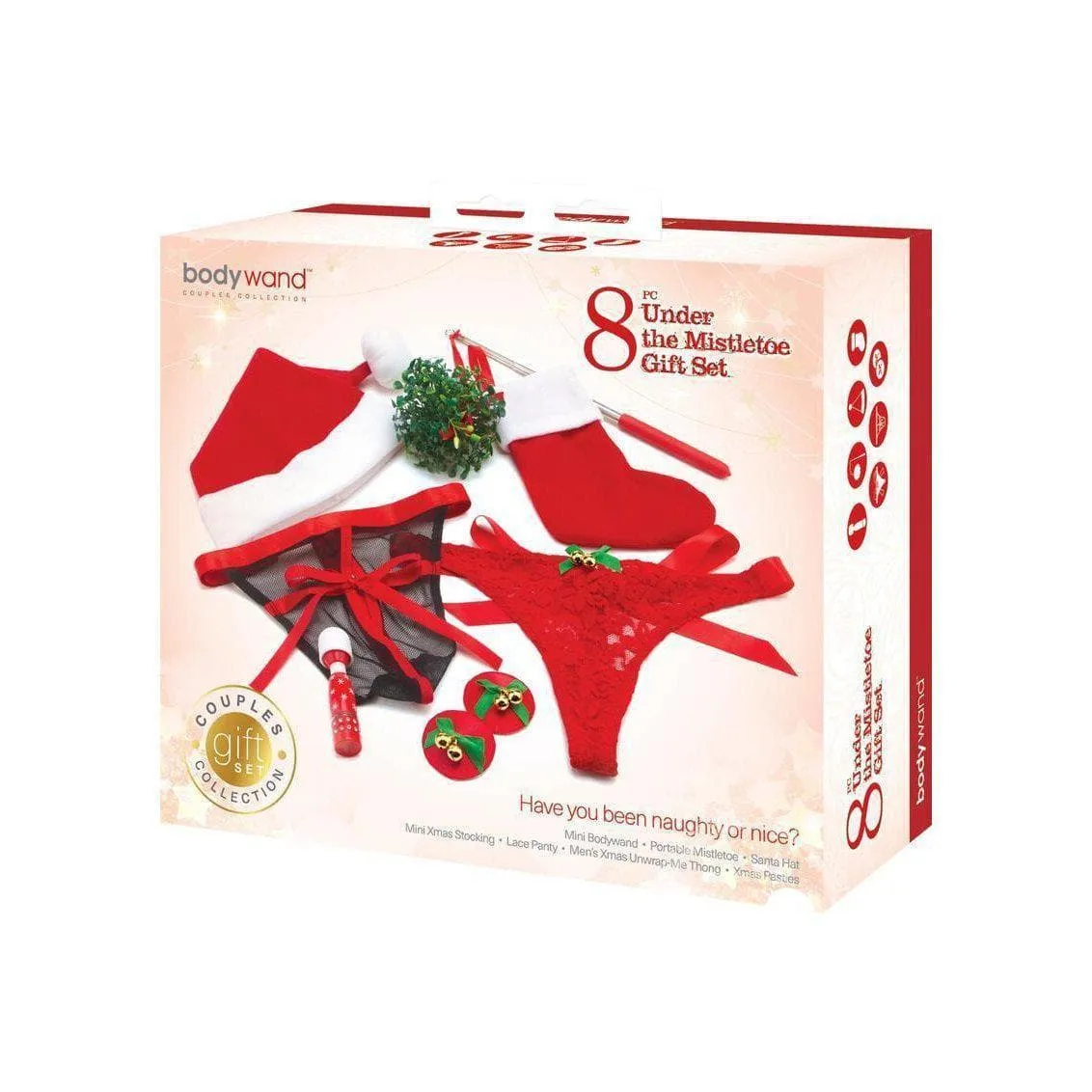 Bodywand Couples Collection Under The Mistletoe (8 piece set)