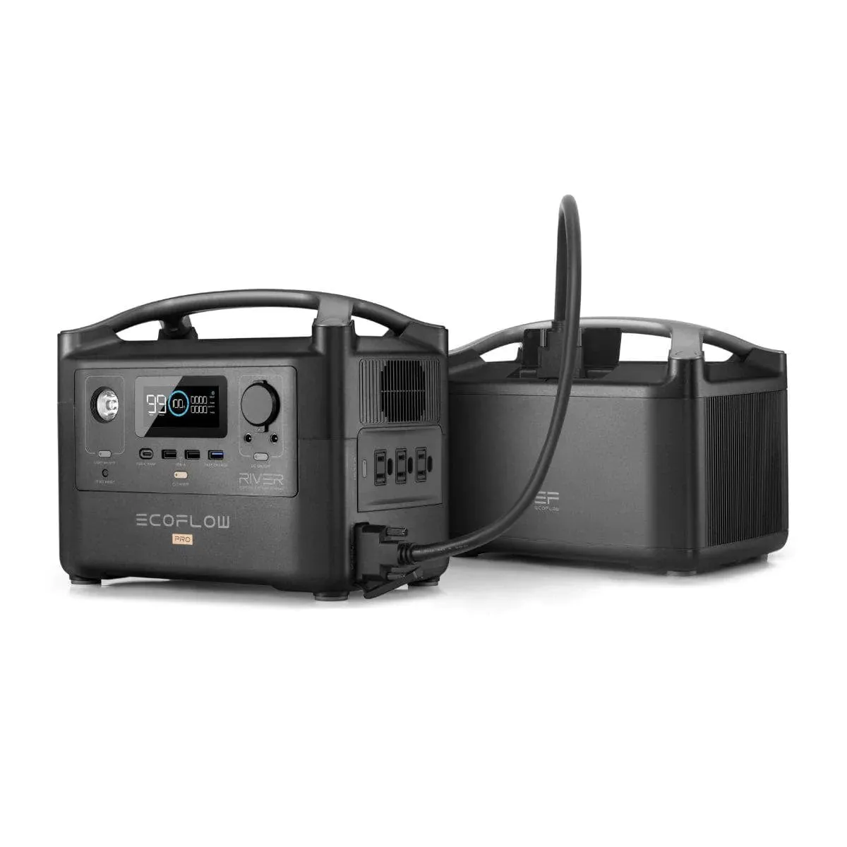 EcoFlow RIVER Pro Solar Generator   RIVER Pro Extra Battery