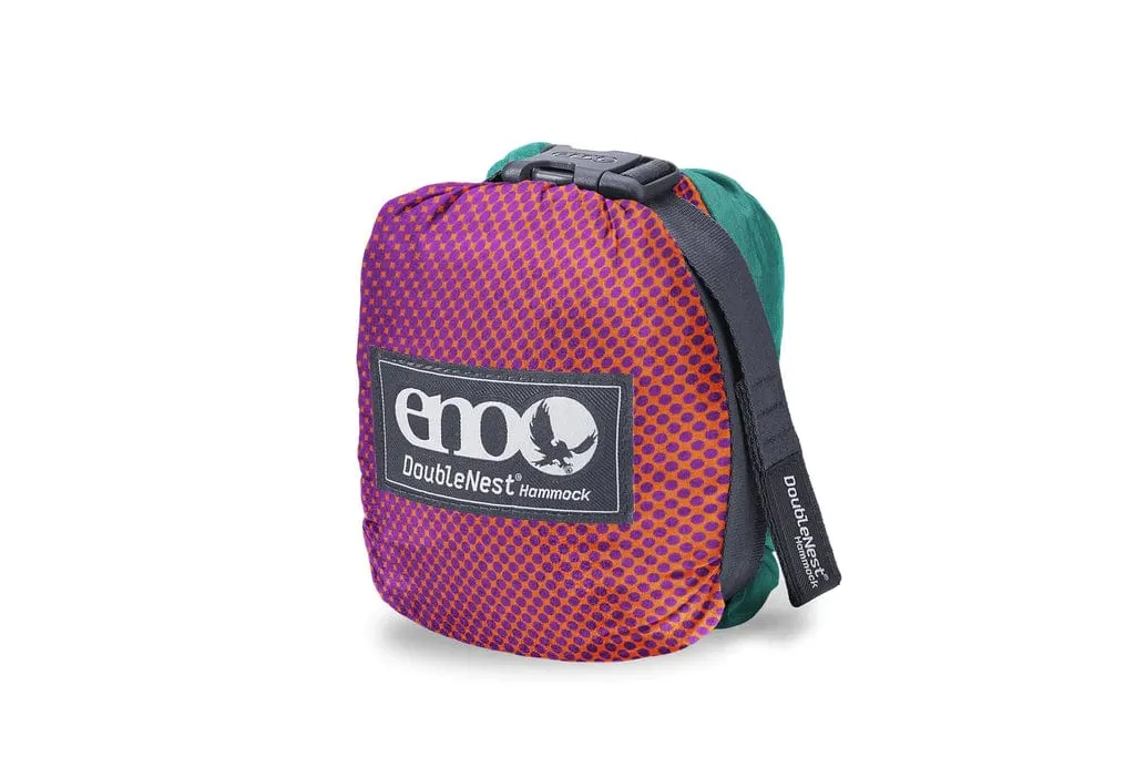 ENO Doublenest Printed Hammock - Fade/Seaglass