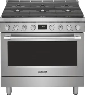 Frigidaire Professional 36" Dual-Fuel Freestanding Range