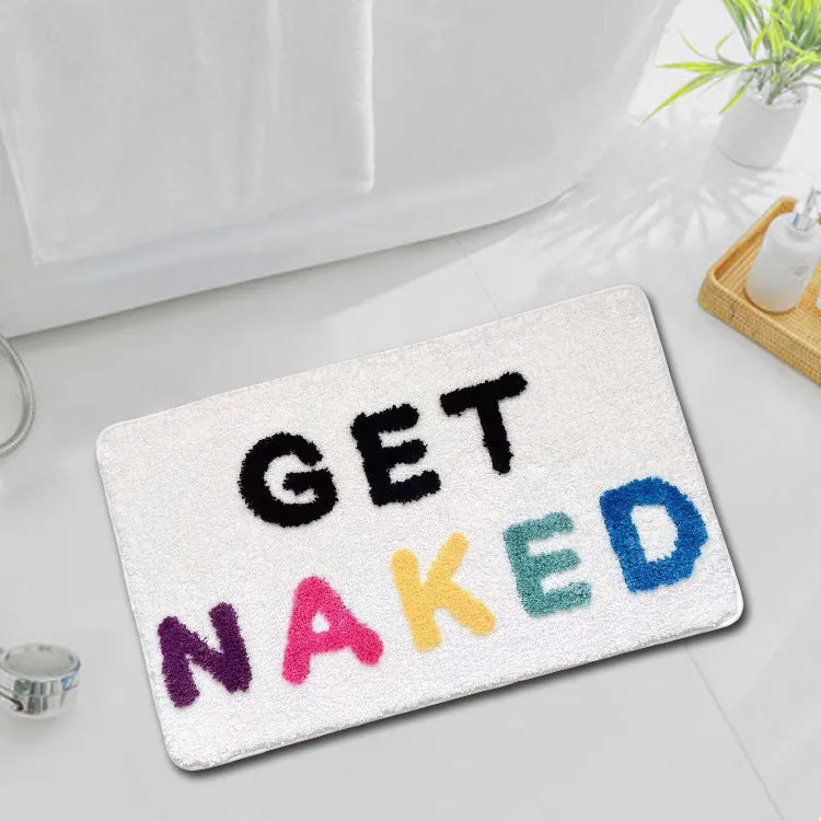 Get Naked Bathroom Mat