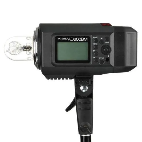 Godox AD600BM Witstro 2.4GHz Manual Studio Flash Strobe Complete Kit (Bowens) - Bundle