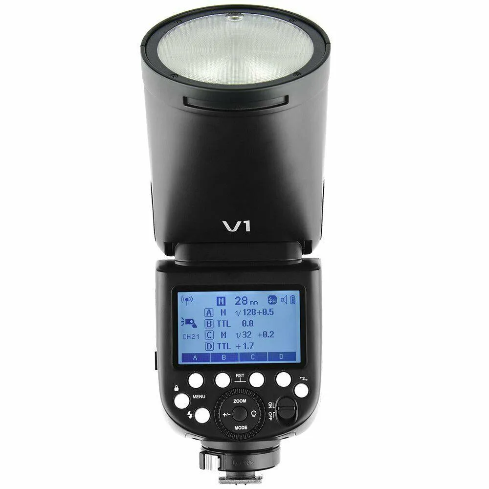 Godox V1-F Round Head Li-ion TTL HSS Master Speedlight Flash for Fujifilm (DEMO STOCK)