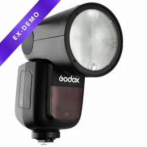 Godox V1-F Round Head Li-ion TTL HSS Master Speedlight Flash for Fujifilm (DEMO STOCK)