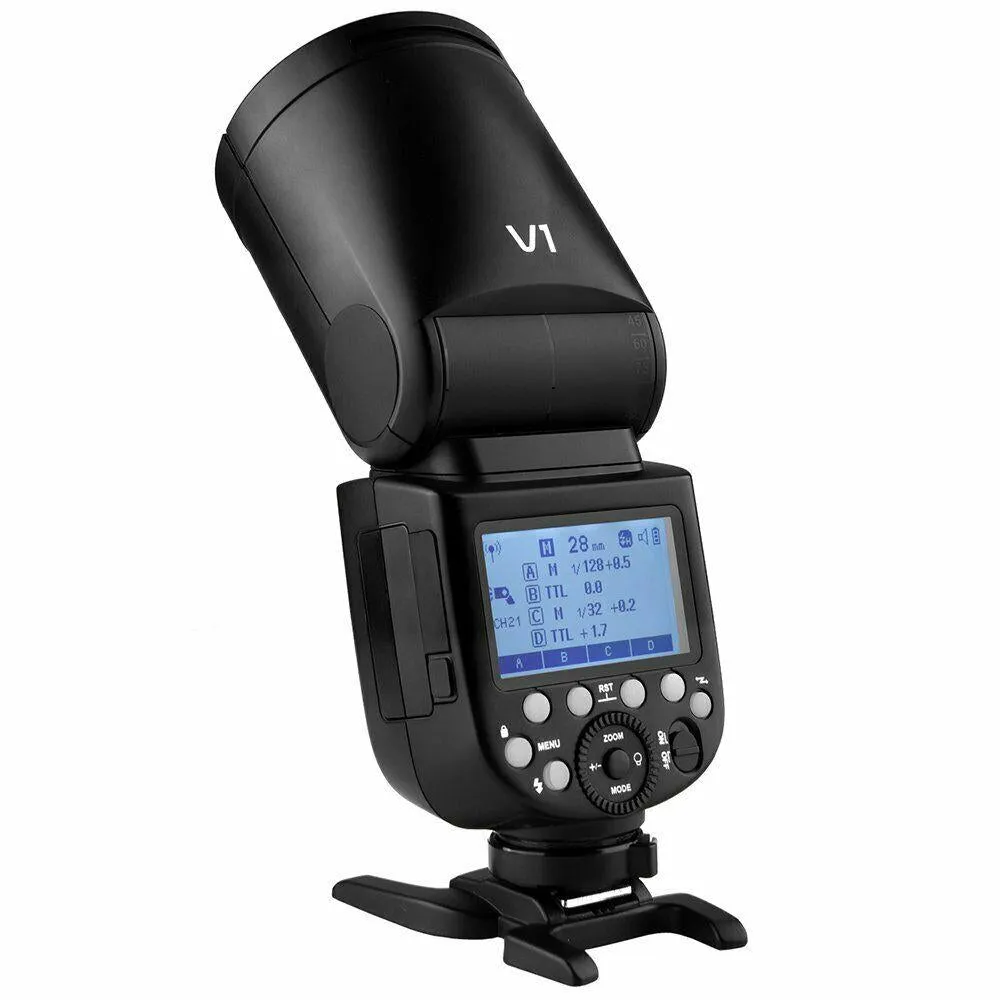 Godox V1-F Round Head Li-ion TTL HSS Master Speedlight Flash for Fujifilm (DEMO STOCK)