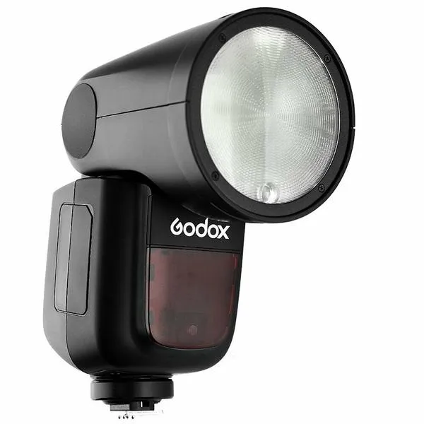 Godox V1-S Round Head Flash for Sony   AK-R1 Accessory Head Kit - Bundle