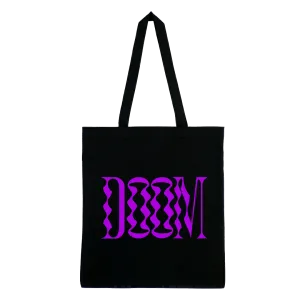 Heavy Threads - Doom Purple Logo Tote Bag