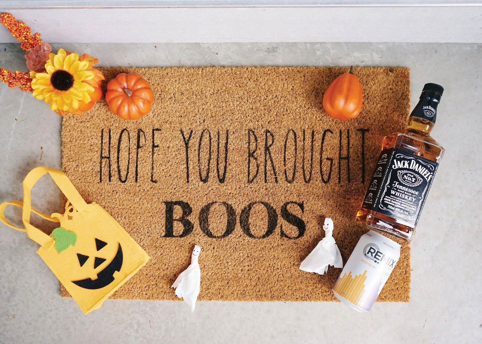 Hope You Brought Boos | Door Mat