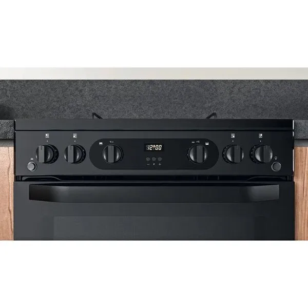 Hotpoint HDM67G0CMBUK Double Cooker Black