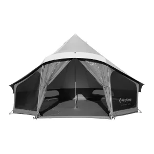 KingCamp KHAN LIGHT 400/500 Canvas Bell Tent