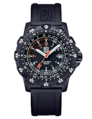 Luminox Mens Recon Point Man - Black Dial w/ Polyurethane Strap - PC Carbon Case