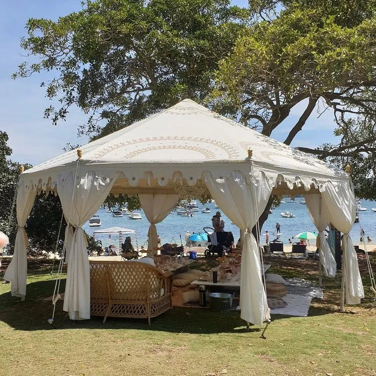 Luxury White Pavilion 6 Metre