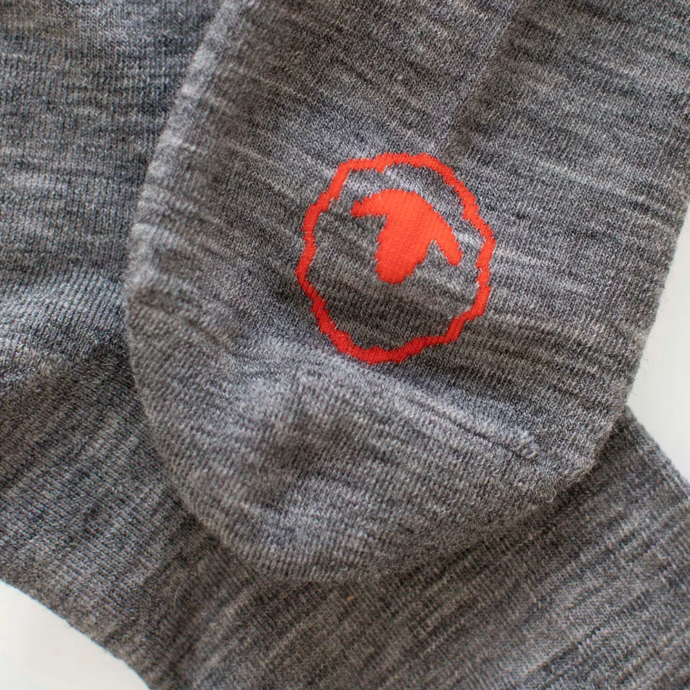 Merino Blend Everyday Socks (3 Pack - Charcoal)