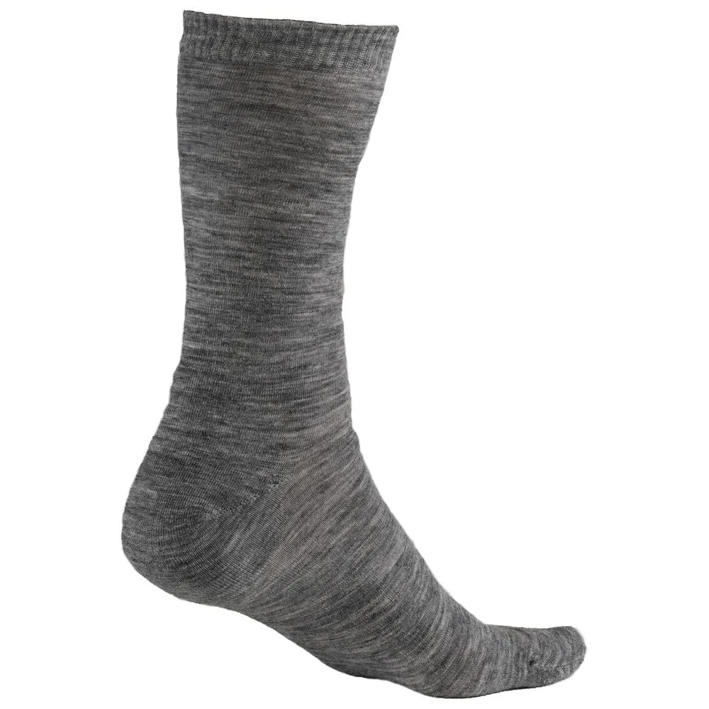 Merino Blend Everyday Socks (3 Pack - Charcoal)