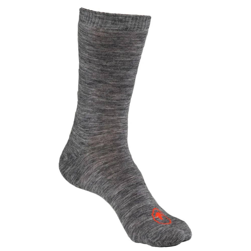 Merino Blend Everyday Socks (3 Pack - Charcoal)