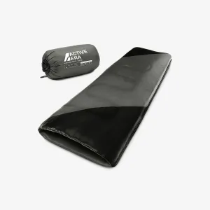 Premium Warm Lightweight Envelope Sleeping Bag (200 GSM) - 2 Seasons - Black