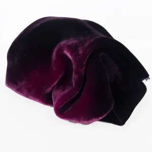 Silk Rayon Velvet - Blackberry Ripple DL 50