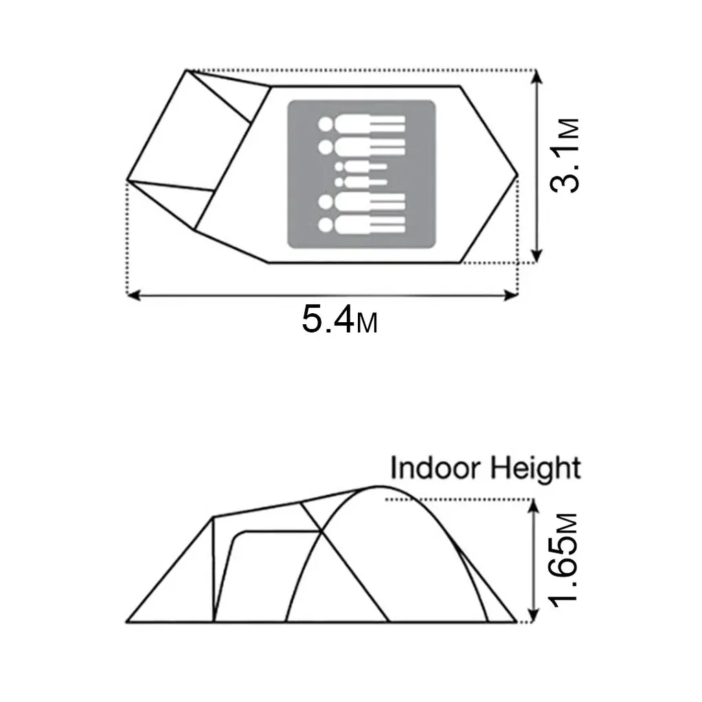 SNOW PEAK Amenity Dome Tent