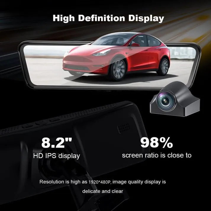 Streaming Rear View Mirror Camera for Tesla Model 3 / Y