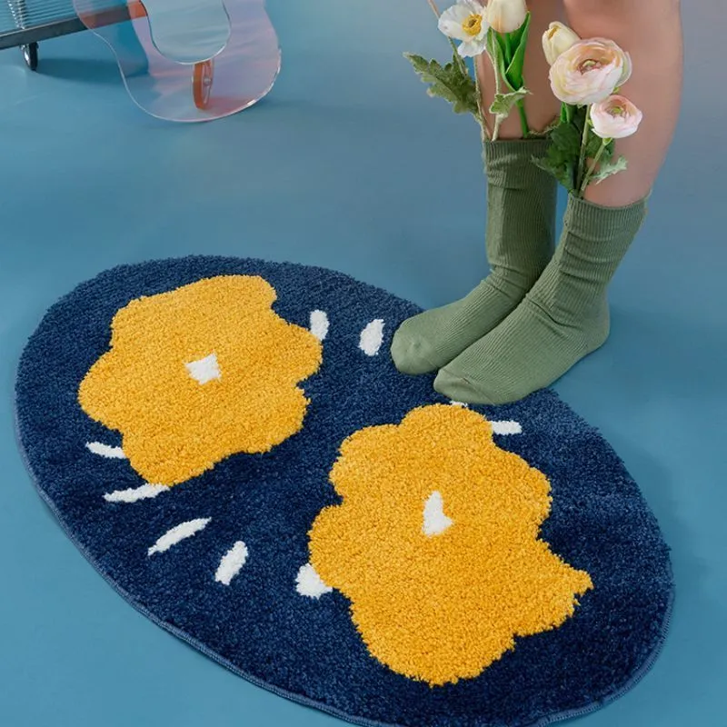 Twin Flowers Mat