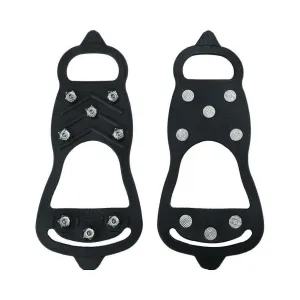 US 1-2 Pairs Ice Snow Grips Traction Cleats Shoes Anti Slip Cleats Boot Crampons