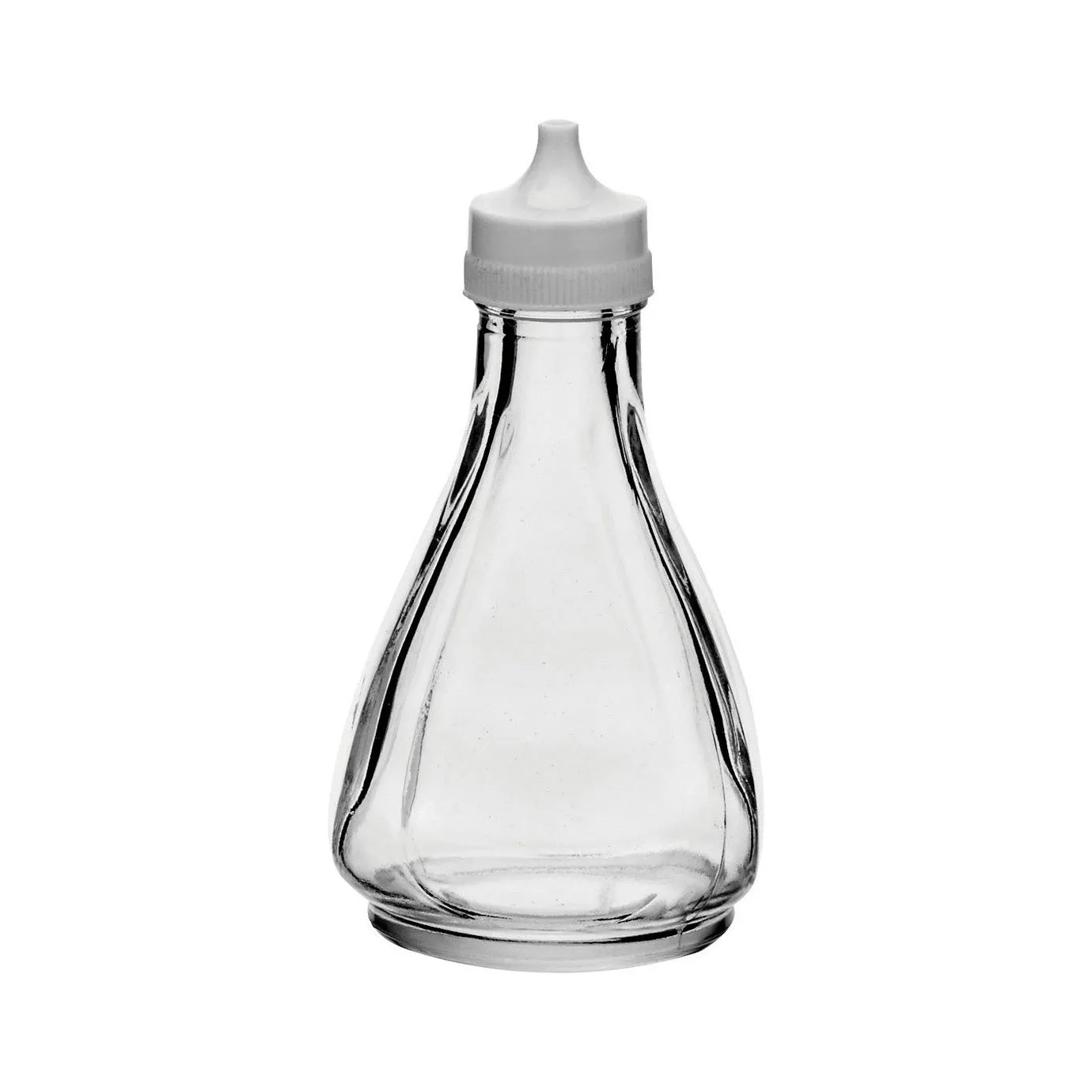 Vinegar Bottle White Plastic Top - Pack 48