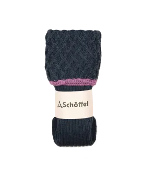 Women's Teal Socks - Slate Blue