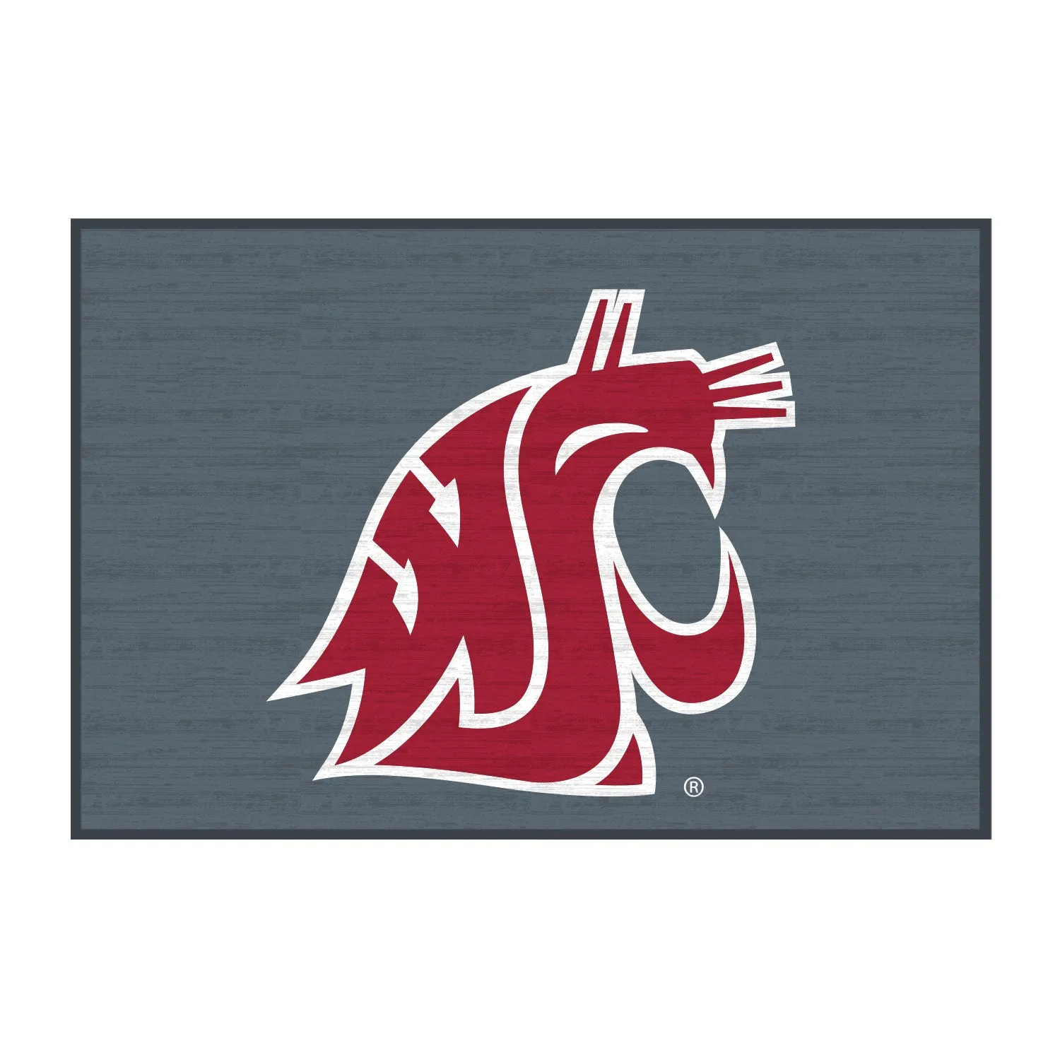 WSU Gray 20 X 30 Mat