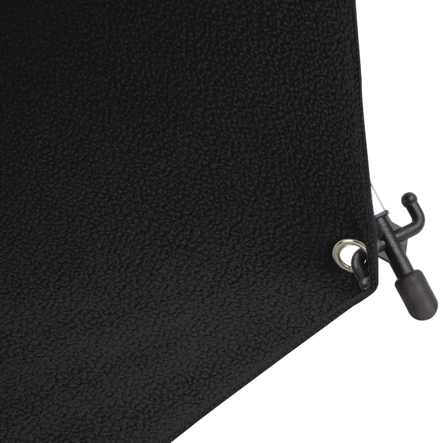 X-Drop Pro Wrinkle-Resistant Backdrop Kit - Rich Black (8' x 8')